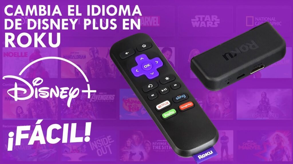 Como cambiar el idioma en Disney Plus en TV Roku - 2025