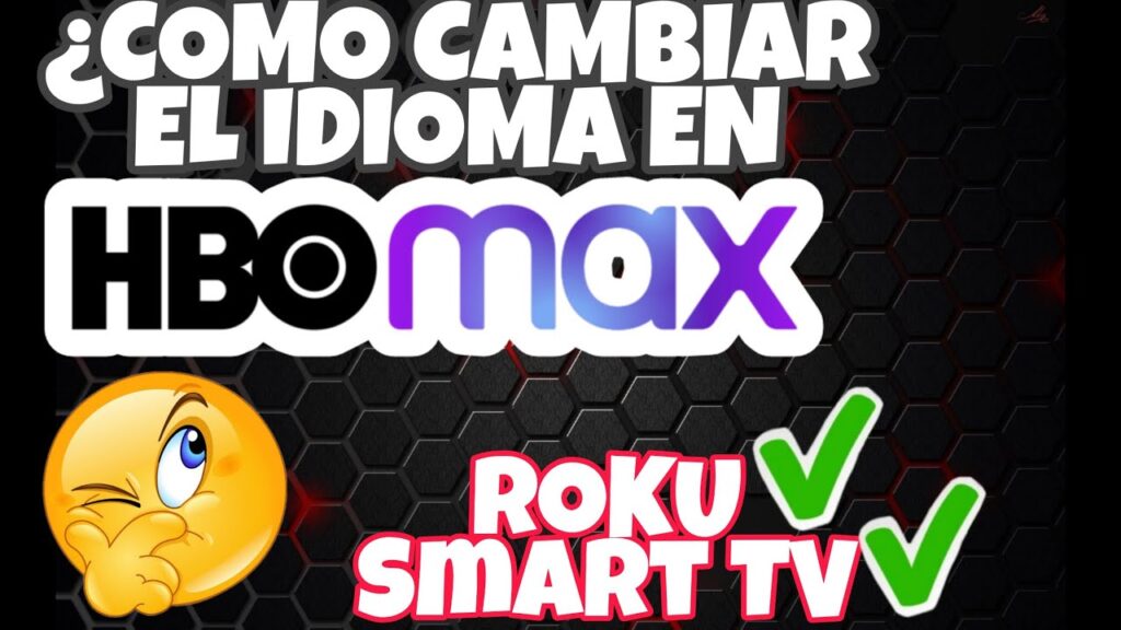 Como cambiar el idioma en HBO max en smart TV - 2024